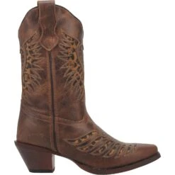 Dan Post Laredo® Ladies Stella Brown & Leopard Print Square Toe Boots 52396 -Western Cowboy Equipment Store 01 52396 BN97 big 25d8f96e 2af3 4431 a94c 2ba79a9ebbfc