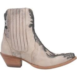 Dan Post Shay Bone White Western Booties DP4208 -Western Cowboy Equipment Store 01 DP4208 BG12 big c988aa98 e48a 41d0 a208 0e1efcfd2ac8