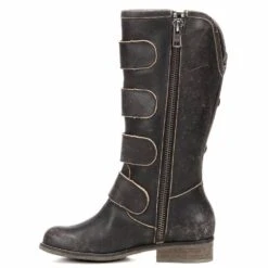 Corral Boots Corral Ladies Distressed Black Straps And Zipper P5079 -Western Cowboy Equipment Store 10008724 sole 77c2b0c4 c7b7 444a 85e8 088c940850c3