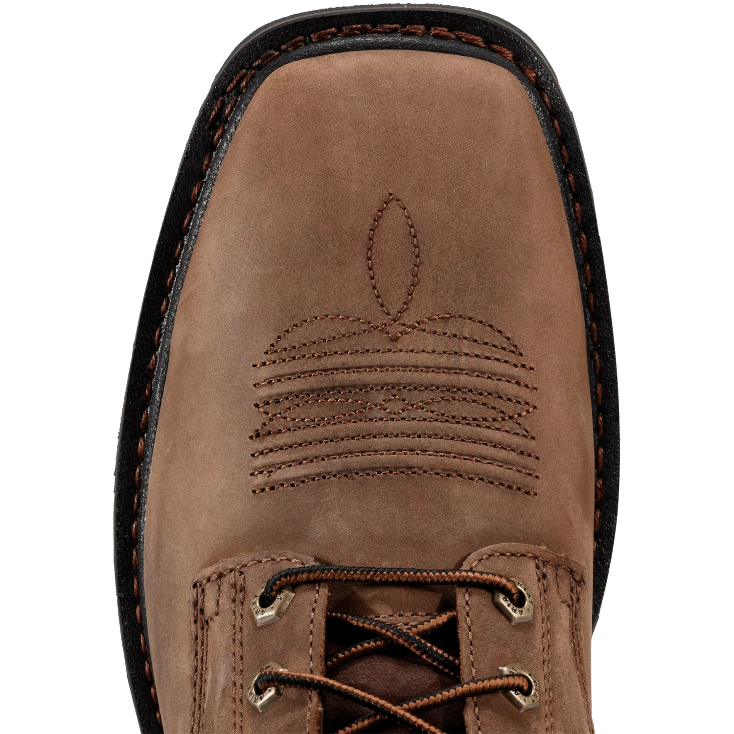 Ariat® Men's Cascade Wide Square Toe Alamo Brown Work Boots 10011917 3 Ariat® Men's Cascade Wide Square Toe Alamo Brown Work Boots 10011917 - Image 3