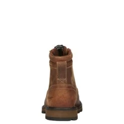 Ariat Men's Groundbreaker 6" Brown Lace-Up Soft Toe Work Boots 10016256 9 Ariat Men's Groundbreaker 6" Brown Lace-Up Soft Toe Work Boots 10016256 -Western Cowboy Equipment Store 10016256 heel