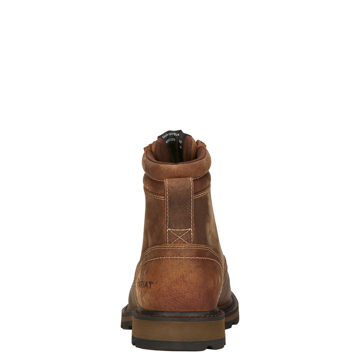 Ariat Men's Groundbreaker 6" Brown Lace-Up Soft Toe Work Boots 10016256 5 Ariat Men's Groundbreaker 6" Brown Lace-Up Soft Toe Work Boots 10016256 - Image 5