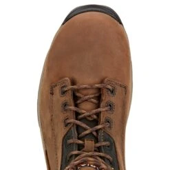 Ariat Men's Brown Mastergrip 6" H2O Waterproof Work Boot 10017421 9 Ariat Men's Brown Mastergrip 6" H2O Waterproof Work Boot 10017421 -Western Cowboy Equipment Store 10017421 toe
