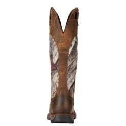 Ariat® Men's Camo Conquest Waterproof Hunting Snake Boot 10018700 -Western Cowboy Equipment Store 10018700 heel