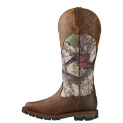 Ariat® Men's Camo Conquest Waterproof Hunting Snake Boot 10018700 -Western Cowboy Equipment Store 10018700 side