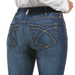 Ariat® Ladies Rosa Perfect Rise Cooling Fabric Boot Cut Jeans 10027713 6 Ariat® Ladies Rosa Perfect Rise Cooling Fabric Boot Cut Jeans 10027713 -Western Cowboy Equipment Store 10027713 01