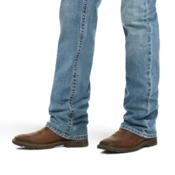 Ariat Men's M4 Edwards Stretch Stackable Boot Cut Jeans 10036075 -Western Cowboy Equipment Store 10036075 01