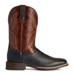 Ariat Men's Rawly Ultra Dark Soil & Burnt Black Boots 10038371 -Western Cowboy Equipment Store 10038371 side32