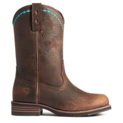 Ariat® Ladies Unbridled Roper Cooper Kettle Western Boots 10038422 -Western Cowboy Equipment Store 10038422 side2