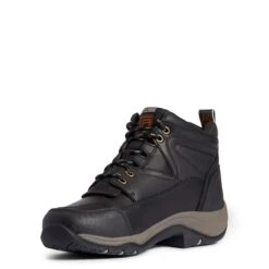 Ariat Ladies Terrain Waterproof H2O Black Lace Up Boots 10038423 -Western Cowboy Equipment Store 10038423 1