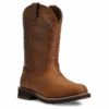 Ariat Ladies Delilah Brown Round Toe Waterproof Boots 10040272