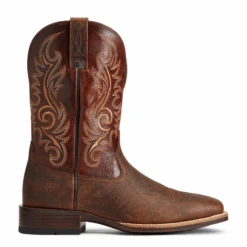 Ariat Men's Lasco Ultra Bar Top Brown Square Toe Boots 10040278 -Western Cowboy Equipment Store 10040278 side