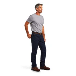 Ariat Men's Rebar M4 DuraStretch™ Made Tough Navy Pants 10041084 -Western Cowboy Equipment Store 10041084 full