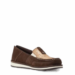 Ariat® Ladies Azteca Suede & Metallic Copper Cruiser Shoes 10042528