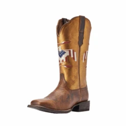 Ariat® Ladies Frontier Thunderbird Chimayo Square Toe Boots 10042578 -Western Cowboy Equipment Store 1004257d