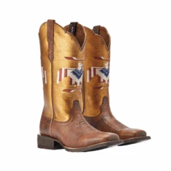 Ariat® Ladies Frontier Thunderbird Chimayo Square Toe Boots 10042578 -Western Cowboy Equipment Store 1004257f