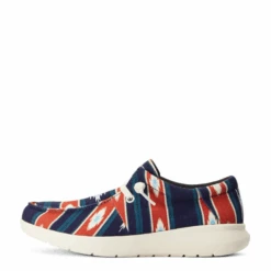 Ariat® Men's Hilo Flex Chimayo Cristo Navy Slip On Shoes 10042581 -Western Cowboy Equipment Store 10042581f