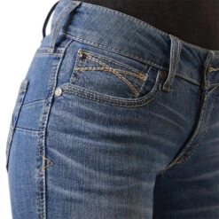 Ariat Ladies R.E.A.L Perfect Rise Jayla Boot Cut Jeans 10043149 -Western Cowboy Equipment Store 10043149 02