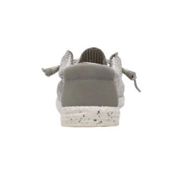 Hey Dude Men's Wally Sox Ash Shoes 110353500 -Western Cowboy Equipment Store 110353500 WALLY SOX ASH 05