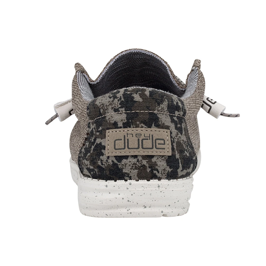 Hey Dude Men's Wally Stretch Sand Dune Camo Shoes 110380583 6 Hey Dude Men's Wally Stretch Sand Dune Camo Shoes 110380583 - Image 6