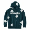 Wrangler® Retro Ladies Americana Blue Pullover Hoodie 112321239