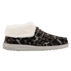 Hey Dude Ladies Britt Abstract Tan Leopard Shoes 121771727 -Western Cowboy Equipment Store 121771727 BRITT ABSTRACT TAN LEOPARD 1