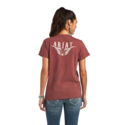 Ariat® Ladies R.E.A.L™ Longhorn Roasted Russet T-Shirt 10040621