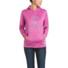 Ariat Ladies AriatTEK™ Logo Meadow Mauve Hoodie 10035212