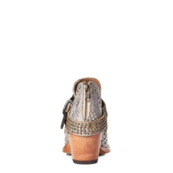 Ariat Ladies Dixon Rock 'N' Roll Silver Snake Print Booties 10036016 -Western Cowboy Equipment Store 1280 I2nahyM16Lw3