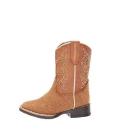 Double Barrel Toddler Rhett Brown Boots 4410048 -Western Cowboy Equipment Store 1 18752ded b865 44ed 84fb 385a9c592932