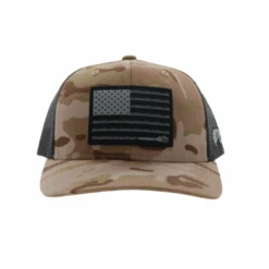 Hooey Men's Liberty Roper Camo Tan & Black Trucker Cap 2110T-TNBK 5 Hooey Men's Liberty Roper Camo Tan & Black Trucker Cap 2110T-TNBK -Western Cowboy Equipment Store 2110T TNBK2