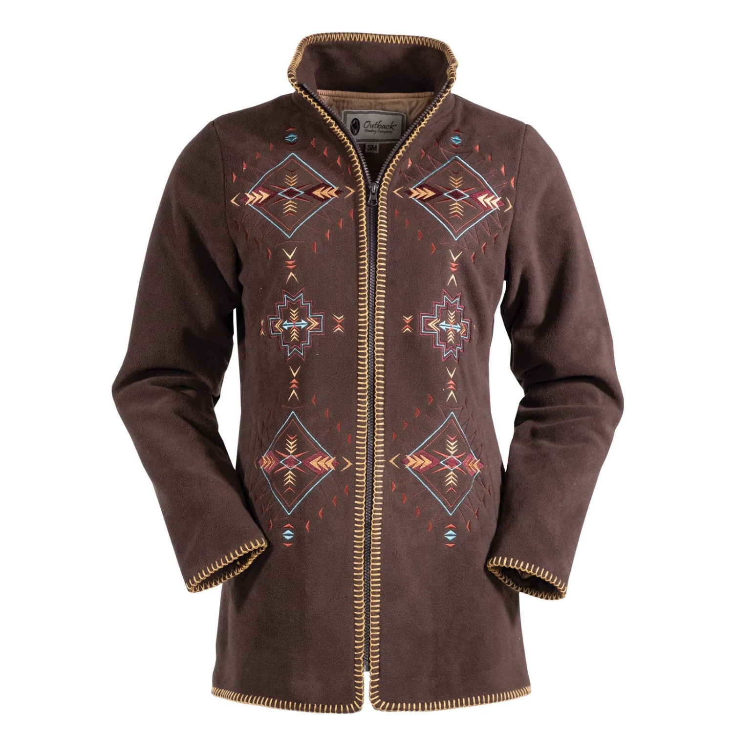 Outback Trading Company Ladies Aviana Chocolate Jacket 29675-CHO 1 Outback Trading Company Ladies Aviana Chocolate Jacket 29675-CHO