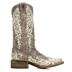 Corral Boots Corral Ladies Iconic Lisa Brown Crater Bone Embroidered Boots A2663 8 Corral Boots Corral Ladies Iconic Lisa Brown Crater Bone Embroidered Boots A2663 -Western Cowboy Equipment Store 3 min 4c3d2244 a97a 4d4c a5d9 ceddc2d821d5