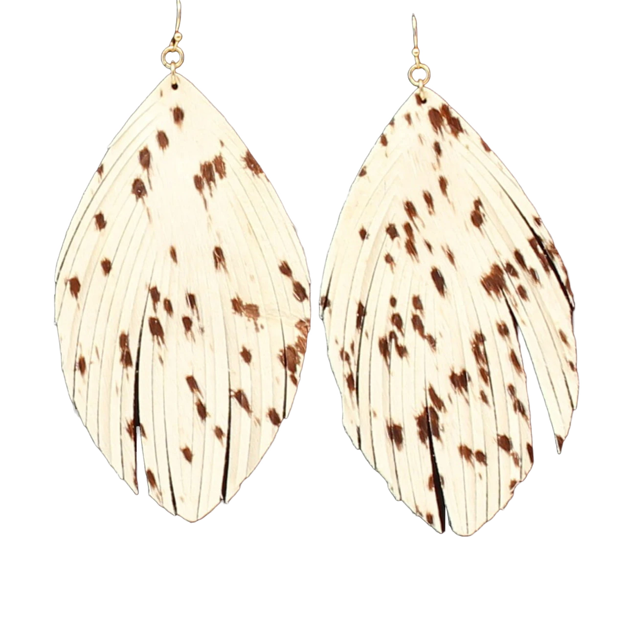 Blazin Roxx® Ladies Fringed Teardrop Cream Earrings 3053305 1 Blazin Roxx® Ladies Fringed Teardrop Cream Earrings 3053305