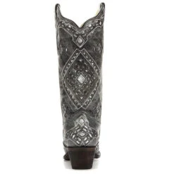 Corral Boots Corral Ladies Brandy Grey Black& Silver Glitter Inlay Boots A2963 8 Corral Boots Corral Ladies Brandy Grey Black& Silver Glitter Inlay Boots A2963 -Western Cowboy Equipment Store 4 min 3ed4122e c44b 4597 9aae cda8967ce98e