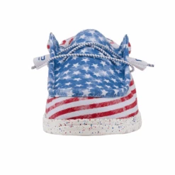 Hey Dude® Men's Wally Patriotic Stars & Stripes Casual Shoes 40001-9C8 -Western Cowboy Equipment Store 40001 9C8 2