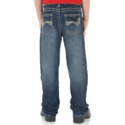 Wrangler® Boys 20X No. 42 Vintage Boot Cut Jeans 42BWXMD -Western Cowboy Equipment Store 42BWXMD