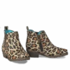 Ariat Girls Dixon Lucy Leopard Print Brown Booties A441001902