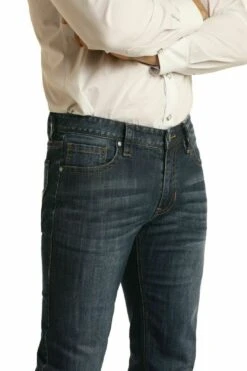 Rock & Roll Denim Men's ReFlex Revolver Slim Straight Jeans M1R6205 -Western Cowboy Equipment Store 57 17bfb174 07a2 4fc3 9b58 076e3034121a