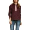 Ariat® Ladies Conquest Beatroute Purple Pullover Hoodie 10023637