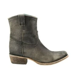 Corral Boots Corral Ladies Grey Lambskin Leather Zip-Up Shortie Booties C3089 6 Corral Boots Corral Ladies Grey Lambskin Leather Zip-Up Shortie Booties C3089 -Western Cowboy Equipment Store 57 59b603ea c34b 45a0 acbc 46104fa00f26