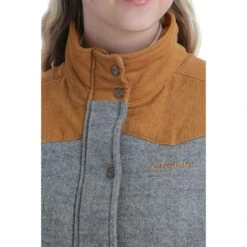 Cinch LadiesGrey Brushed Tweed Vest MAV9884002 -Western Cowboy Equipment Store 57 6004d488 2295 4ffc afba 21110b33bd80