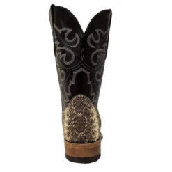 Cowtown Men's Exotic Rattlesnake Square Toe Western Boots Q715 -Western Cowboy Equipment Store 57 623a6909 aed0 4c37 b2b0 d2f6b6a8fc93
