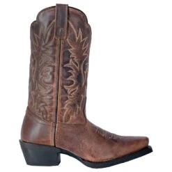 Laredo Ladies Malinda Distressed Tan Square Toe Western Boots 51134 -Western Cowboy Equipment Store 57 630b3ce8 f102 4e61 aac2 73e26c117b50