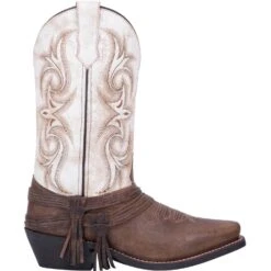 Laredo Ladies Myra Brown & Sand White Western Boots 51091 10 Laredo Ladies Myra Brown & Sand White Western Boots 51091 -Western Cowboy Equipment Store 57 7d9e8977 0b57 4b64 95a9 2b6c544efcaa