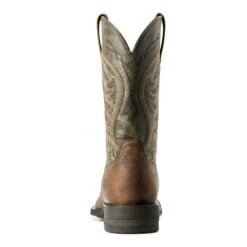 Ariat Men's Sorrel Crunch & Army Green Amos Boots 10029688 -Western Cowboy Equipment Store 57 82919e7f 78cf 4dec afd2 9fa504086289