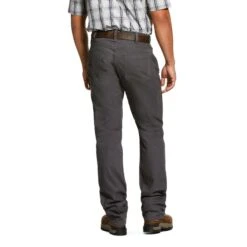 Ariat® Men's Rebar M4 DuraStretch Gray Made Tough Work Pant 10030250