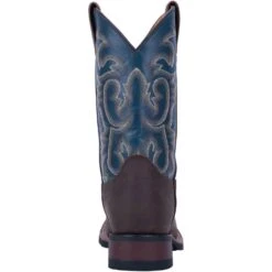 Laredo Men's Hamilton Distressed Brown & Blue Square Toe Boots 7936 -Western Cowboy Equipment Store 57 9e00458a 72f4 465c b3f8 9dd511339b11