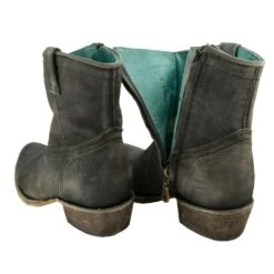 Corral Boots Corral Ladies Grey Lambskin Leather Zip-Up Shortie Booties C3089 7 Corral Boots Corral Ladies Grey Lambskin Leather Zip-Up Shortie Booties C3089 -Western Cowboy Equipment Store 57 a3aec241 e66c 439b 8840 172d084cce51