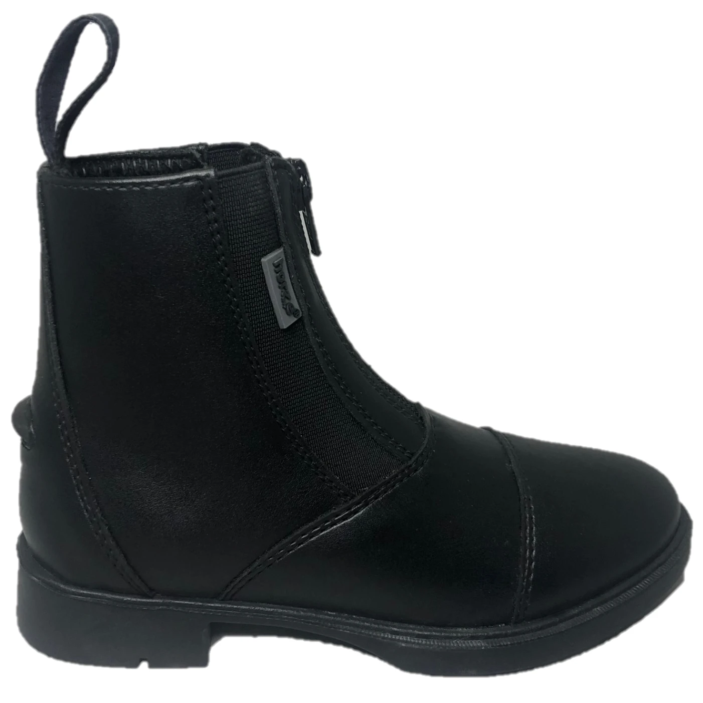 Horze Children's Black Carlow Jodhpur Boots 38237 3 Horze Children's Black Carlow Jodhpur Boots 38237 - Image 3